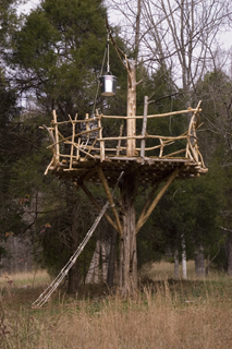 Treehouse I built for my kids - 2005 - Photo by Paul S. Marley