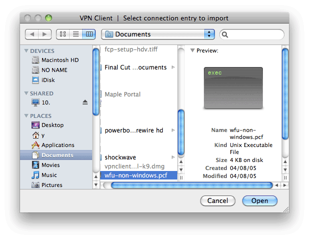 free vpn client osx