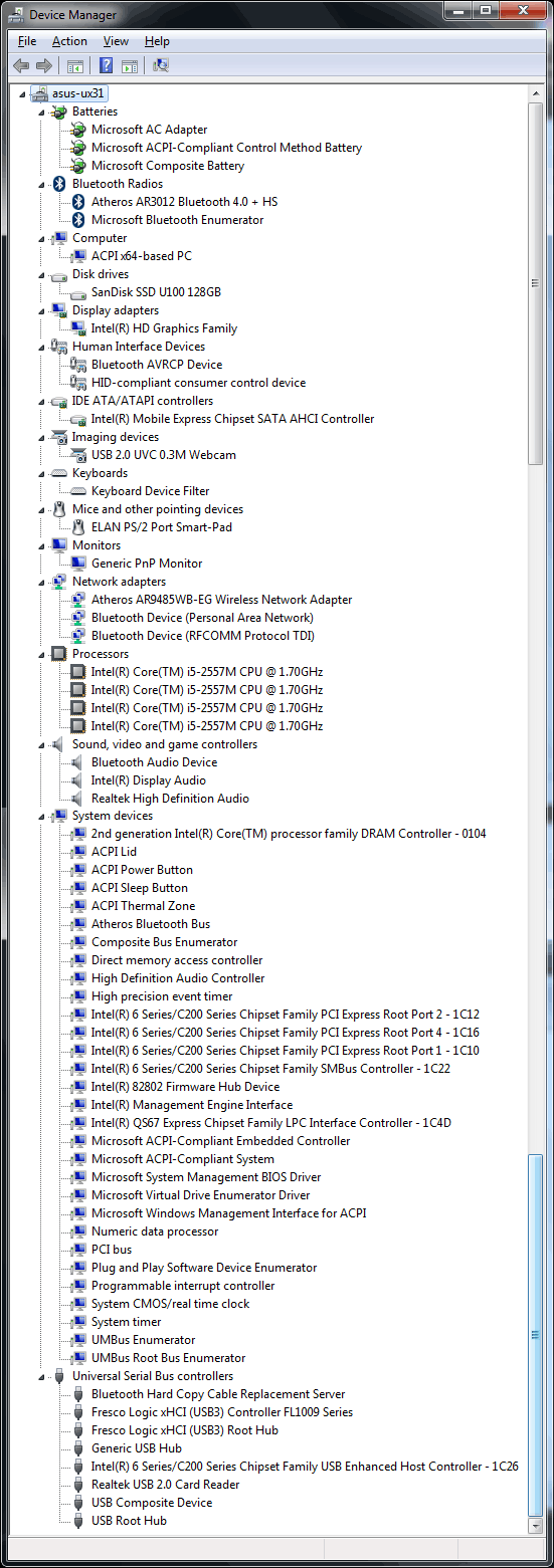 intel mobile 4 series chipset mei controller