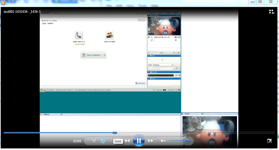 webex .arf player