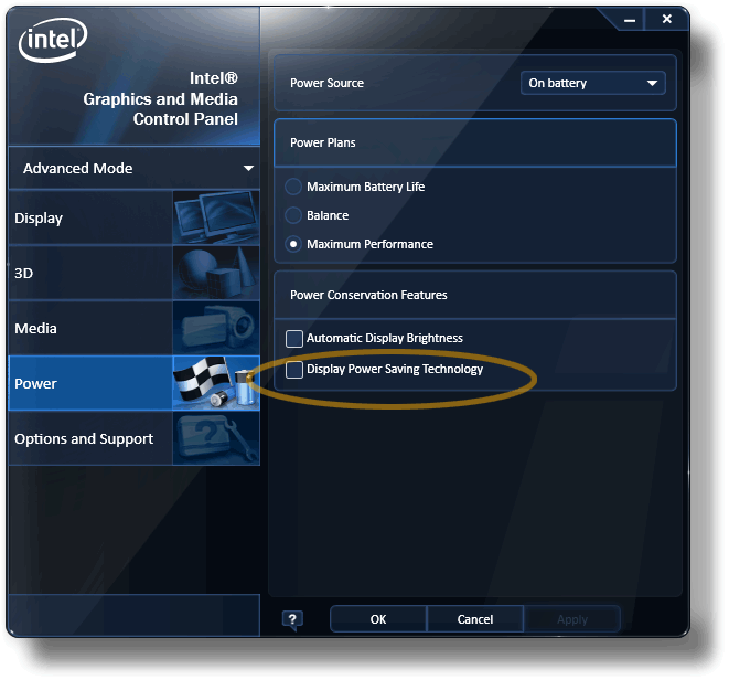 lenovo power manager battery not installed