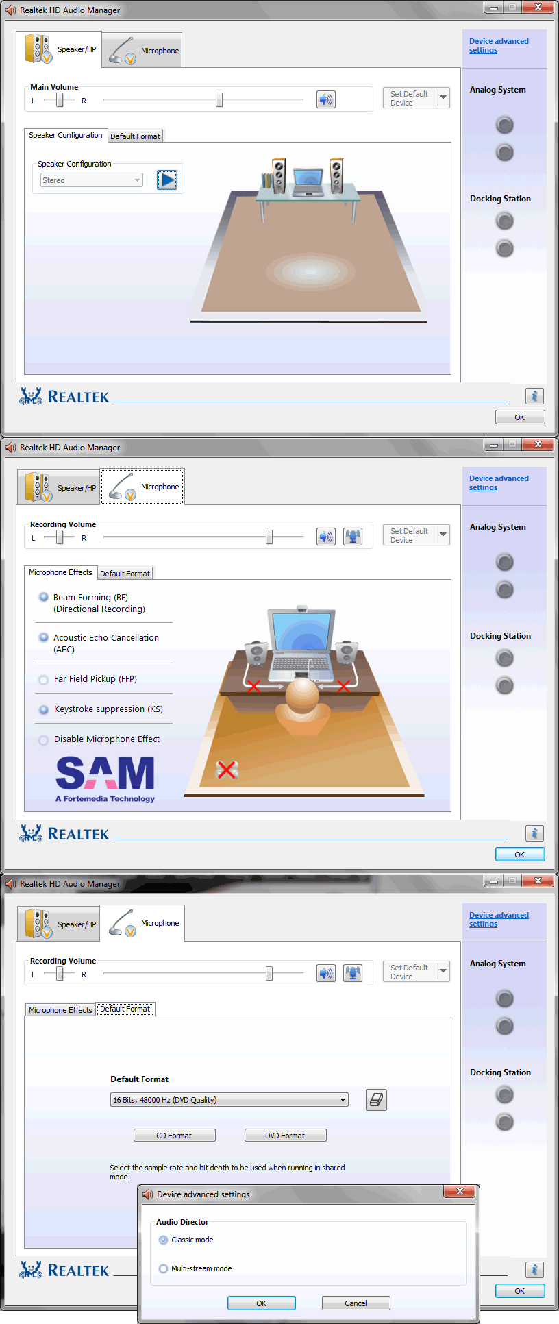 lenovo hd audio manager