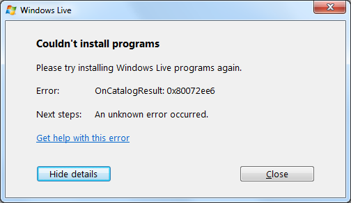 Error Windows Installer Is Not Correctly Installed Leaf