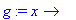g := proc (x) options operator, arrow; piecewise(0 ...