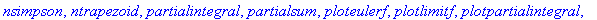 [eulerf, limitf, mygcd, myprint, nall, nallexp, nal...