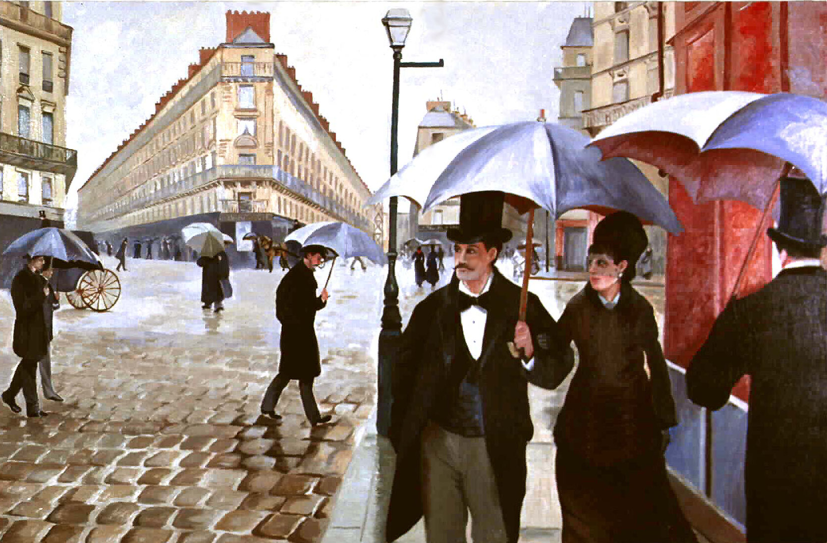 Caillebotte, Rue de Paris Temps de Pluie