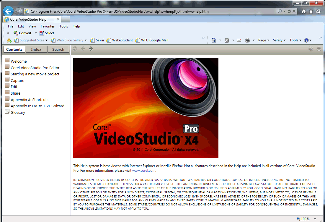 Corel VideoStudio Pro X4