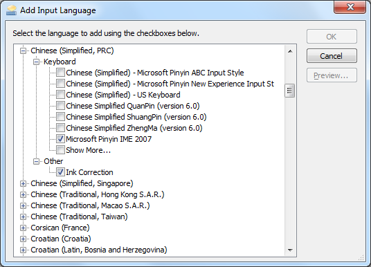 Adding Asian Imes Chinese And Japanese For Windows 7