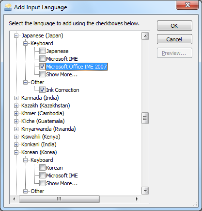 Adding Asian Imes Chinese And Japanese For Windows 7