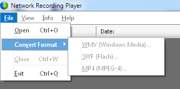 webex arf player unknown file format
