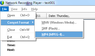 webex arf player unknown file format