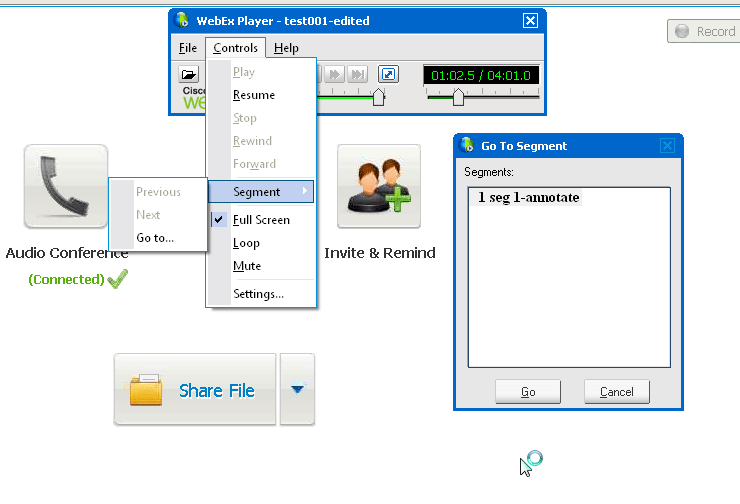 webex recording editor version you are using is older