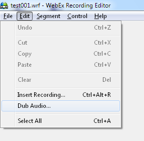 webex recording editor for .wrf files