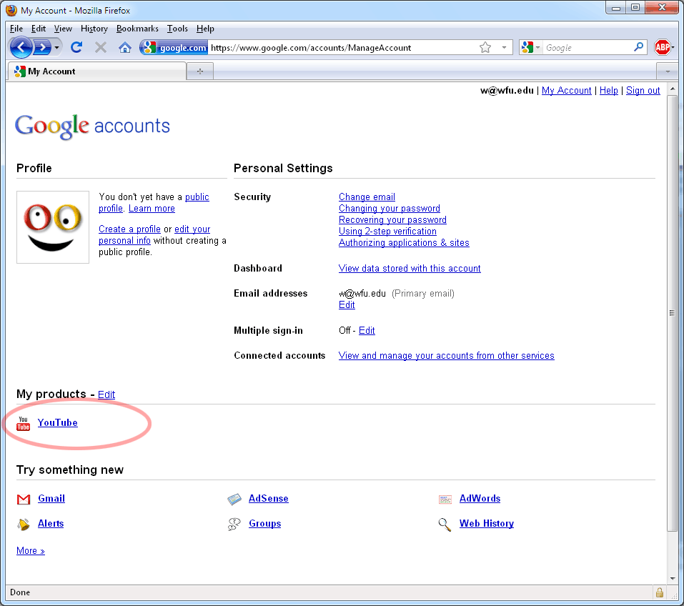 change google account email address