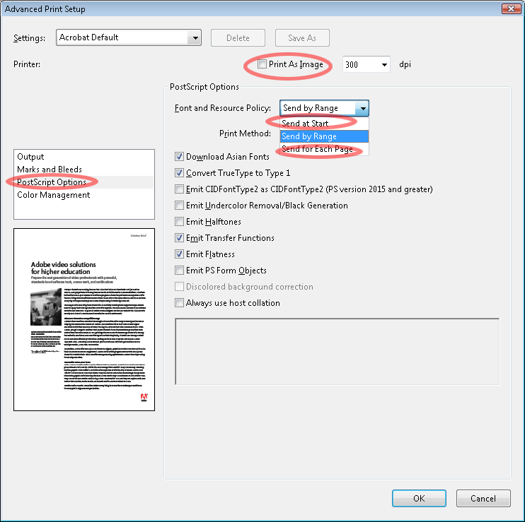 how to setup printer for roxio creator 12