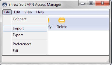 shrew soft vpn client key