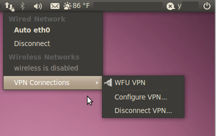 Логи vpn подключения ubuntu