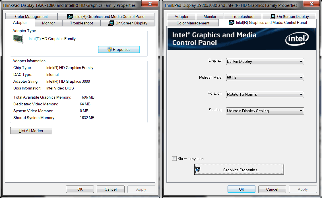 intel hd 3000 graphics driver for windows 10 64 bit