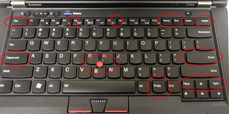 Lenovo ThinkPad keyboards