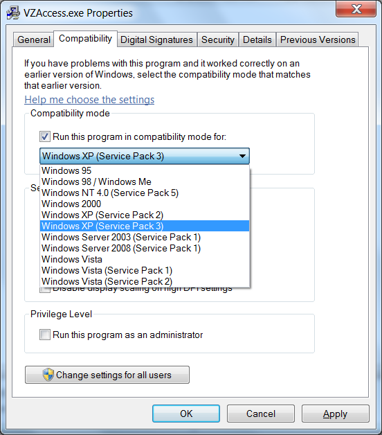 Vista Xp Network Compatibility Finder
