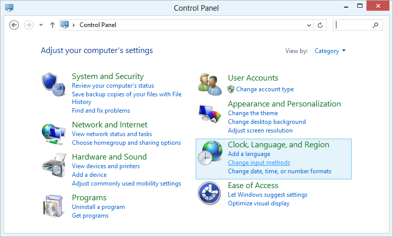 Windows 8 Office 2013 Language Options